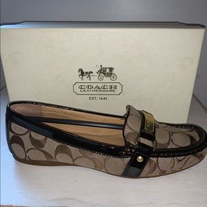 Coach loafers- brown